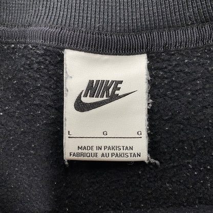 【中古品】【メンズ】 NIKE × STUSSY ナイキ×ステューシー WASHED FLEECE CREWNECK SWEAT SHIRT ウォッシュド クルーネック スウェットシャツ トップス 長袖 142-260518-cs-09-izu サイズ：L カラー：ブラック 万代Net店