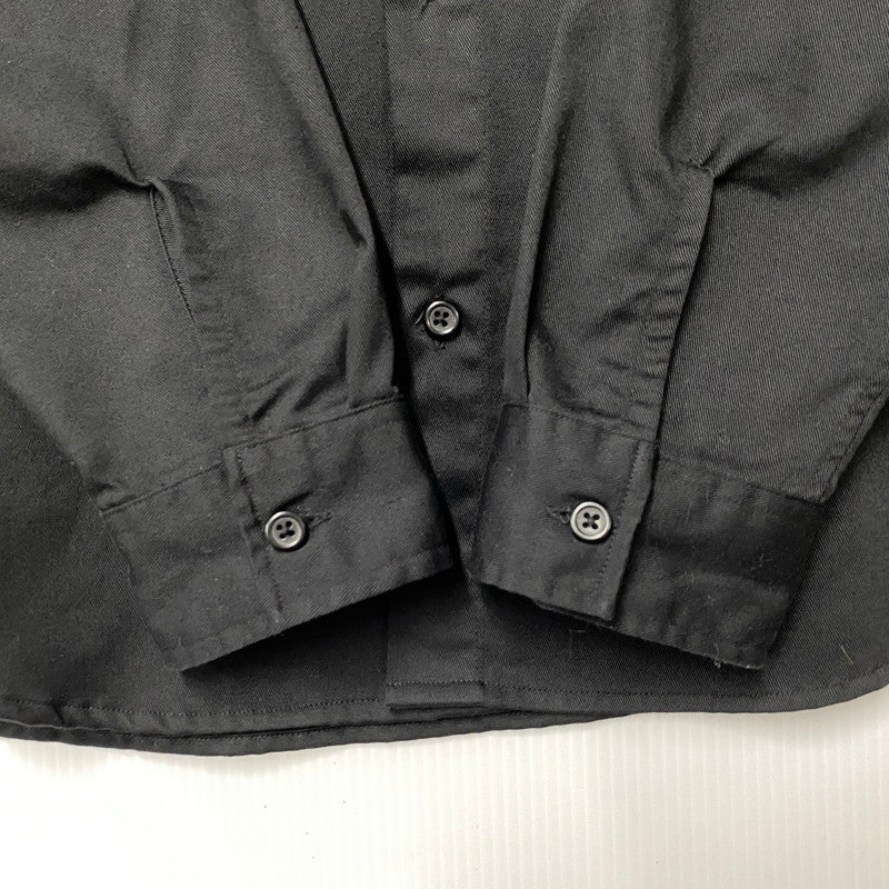 【中古品】【メンズ】 SUPREME シュプリーム 17FW COLOR BLOCKED WORK SHIRT カラー ブロック ワーク シャツ トップス 長袖 149-260518-cs-03-izu サイズ：M カラー：ブラック×ブルー 万代Net店