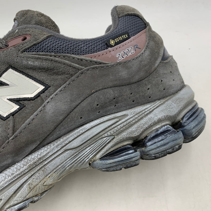 【中古品】【メンズ】 NEW BALANCE ニューバランス M2002RXA GORE-TEX ゴアテックス スニーカー 靴 162-260519-kh-04-izu サイズ：28 カラー：グレー系 万代Net店