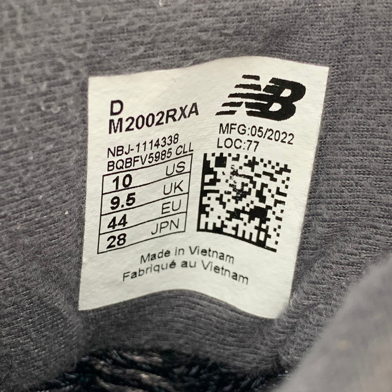 【中古品】【メンズ】 NEW BALANCE ニューバランス M2002RXA GORE-TEX ゴアテックス スニーカー 靴 162-260519-kh-04-izu サイズ：28 カラー：グレー系 万代Net店