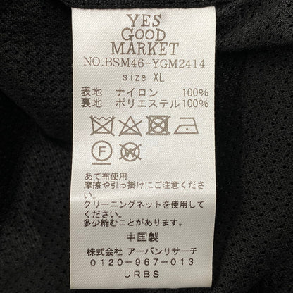 【中古品】【メンズ】 YES GOOD MARKET イエスグッドマーケット NYLON JACKET BSM46-YGM2414 ナイロンジャケット アウター 140-260519-as-22-izu サイズ：XL カラー：ブラウン 万代Net店