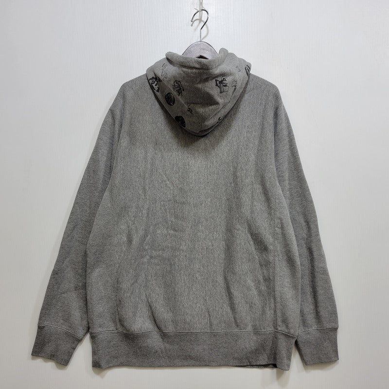 【中古品】【メンズ】 FUCKING AWESOME ファッキングオーサム GRAPHIC PULLOVER HOODIE グラフィック プルオーバー フーディー トップス 長袖 142-260710-cs-17-izu サイズ：L カラー：グレー 万代Net店