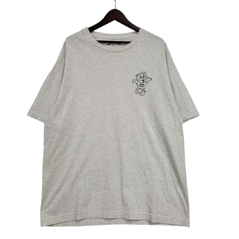 【中古品】【メンズ】 MIN-NANO ミンナノ × PORTER ポーター BIRD TEE バード Tシャツ トップス 半袖 147-260602-ya-12-izu サイズ：XL カラー：グレー 万代Net店