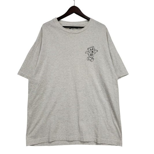 【中古品】【メンズ】 MIN-NANO ミンナノ × PORTER ポーター BIRD TEE バード Tシャツ トップス 半袖 147-260602-ya-12-izu サイズ：XL カラー：グレー 万代Net店