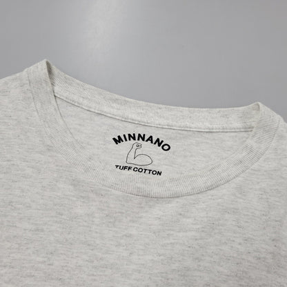 【中古品】【メンズ】 MIN-NANO ミンナノ × PORTER ポーター BIRD TEE バード Tシャツ トップス 半袖 147-260602-ya-12-izu サイズ：XL カラー：グレー 万代Net店