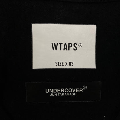 【中古品】【メンズ】 WTAPS ダブルタップス × UNDERCOVER アンダーカバー GIG SS COTTON TEE 221ATUCD-CSM01S 半袖 Tシャツ トップス 142-260519-as-19-izu サイズ：03 カラー：ブラック 万代Net店
