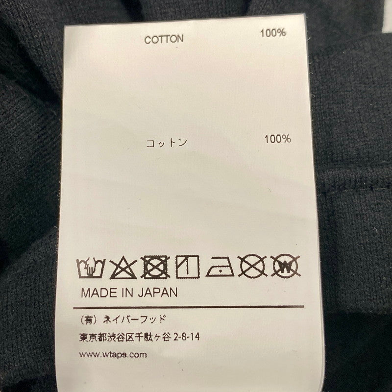 【中古品】【メンズ】 WTAPS ダブルタップス × UNDERCOVER アンダーカバー GIG SS COTTON TEE 221ATUCD-CSM01S 半袖 Tシャツ トップス 142-260519-as-19-izu サイズ：03 カラー：ブラック 万代Net店