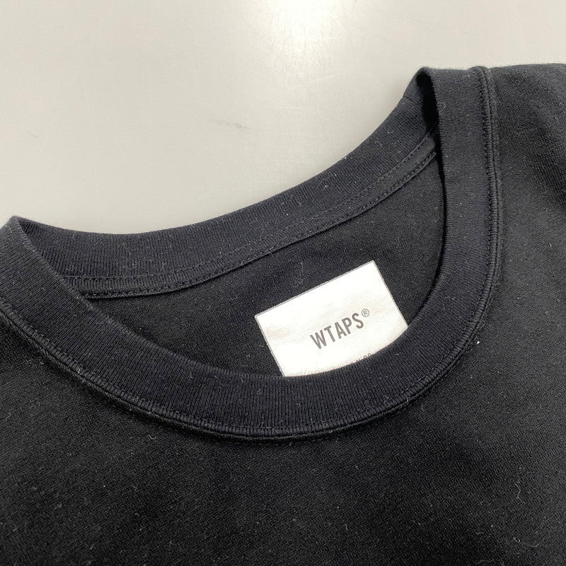 【中古品】【メンズ】 WTAPS ダブルタップス × UNDERCOVER アンダーカバー GIG SS COTTON TEE 221ATUCD-CSM01S 半袖 Tシャツ トップス 142-260519-as-19-izu サイズ：03 カラー：ブラック 万代Net店