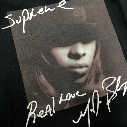 【中古品】【メンズ】 SUPREME シュプリーム MARY J. BLIGE TEE メアリーJ ブライジ Tシャツ トップス 149-260519-kh-18-izu サイズ：L カラー：ブラック 万代Net店
