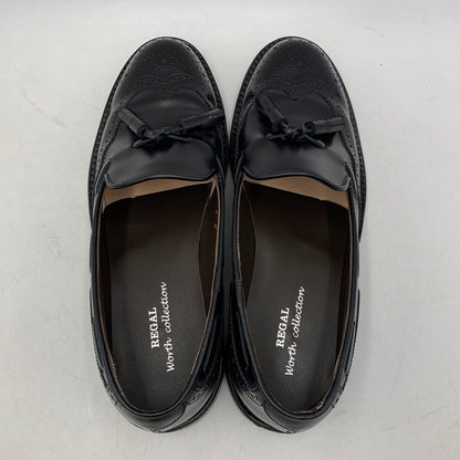 【中古品】【メンズ】 REGAL リーガル V088 TASSEL LOAFERS タッセル ローファー 靴 164-260519-kh-05-izu サイズ：26.5 カラー：ブラック 万代Net店