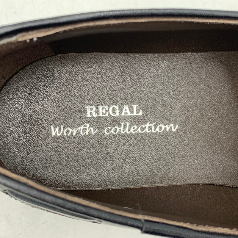 【中古品】【メンズ】 REGAL リーガル V088 TASSEL LOAFERS タッセル ローファー 靴 164-260519-kh-05-izu サイズ：26.5 カラー：ブラック 万代Net店