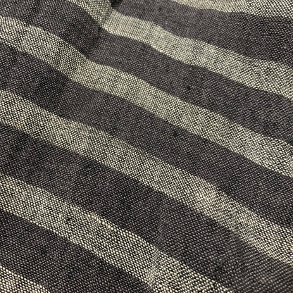 【中古品】【メンズ】 VIVIENNE WESTWOOD MAN ヴィヴィアンウエスドウッドマン VW-WR-77129 STRIPE LINEN LONG SHIRT ストライプ リネン ロング シャツ トップス 141-260518-kh-01-izu サイズ：44 カラー：グレー系 万代Net店