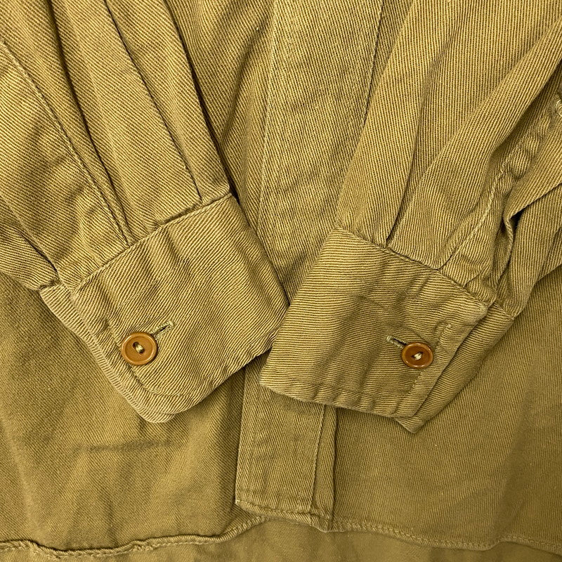 【現状渡し品】【メンズ】 BOY SCOUTS OF AMERICA ボーイスカウトオブアメリカ 2-POCKET L/S SHIRT 2ポケット ロングスリーブ シャツ 長袖 146-260610-as-03-izu カラー：カーキ 万代Net店