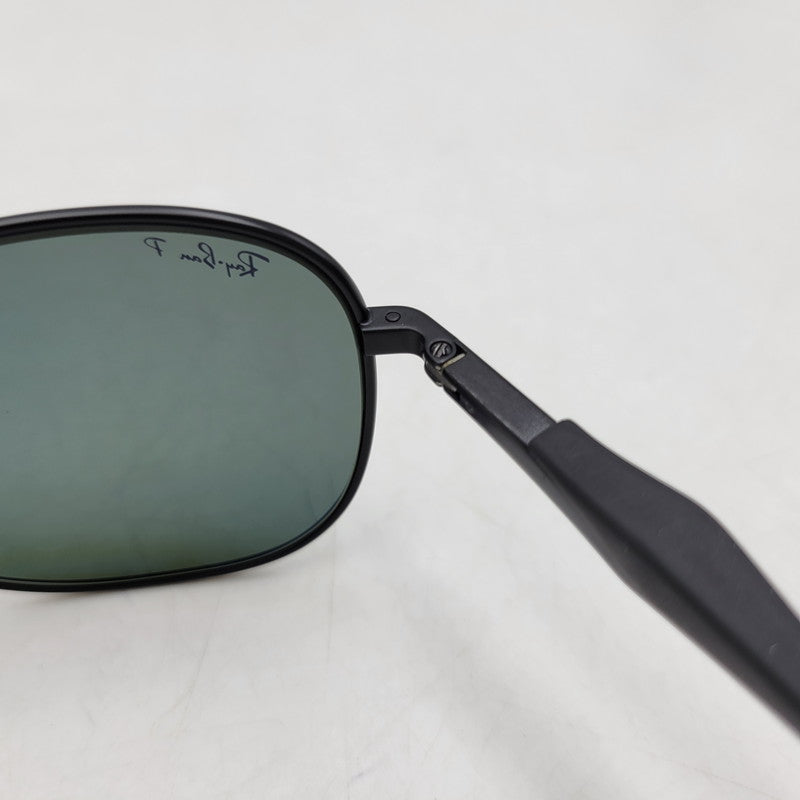 【中古品】【メンズ/レディース】 Ray-Ban レイバン SUNGLASSES RB3519 サングラス 203-260527-as-17-izu サイズ：59□15-135 カラー：ブラック×グリーン系 万代Net店