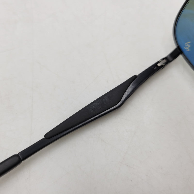 【中古品】【メンズ/レディース】 Ray-Ban レイバン SUNGLASSES RB3519 サングラス 203-260527-as-17-izu サイズ：59□15-135 カラー：ブラック×グリーン系 万代Net店