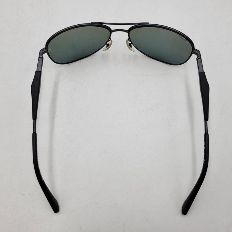 【中古品】【メンズ/レディース】 Ray-Ban レイバン SUNGLASSES RB3519 サングラス 203-260527-as-17-izu サイズ：59□15-135 カラー：ブラック×グリーン系 万代Net店