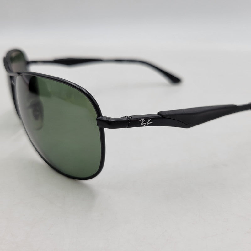 【中古品】【メンズ/レディース】 Ray-Ban レイバン SUNGLASSES RB3519 サングラス 203-260527-as-17-izu サイズ：59□15-135 カラー：ブラック×グリーン系 万代Net店