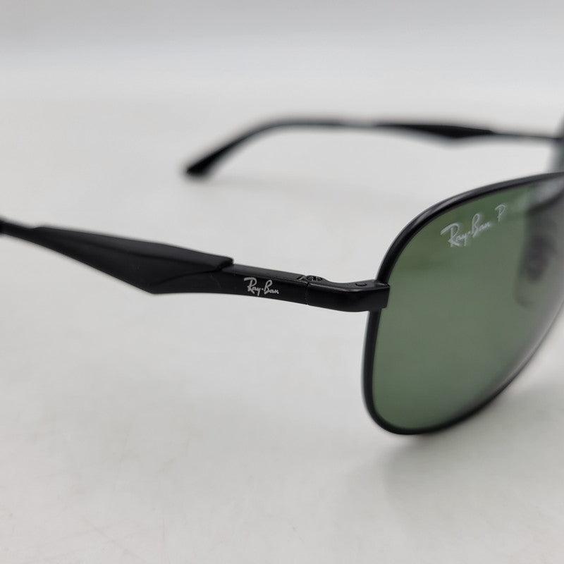 【中古品】【メンズ/レディース】 Ray-Ban レイバン SUNGLASSES RB3519 サングラス 203-260527-as-17-izu サイズ：59□15-135 カラー：ブラック×グリーン系 万代Net店