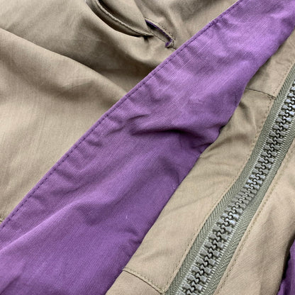 【現状渡し品】【メンズ】 TIMBERLAND ティンバーランド 90S FIELD MOUNTAIN JACKET フィールド マウンテン ジャケット アウター 146-260526-ya-01-izu サイズ：M カラー：KHAKI×PURPLE 万代Net店