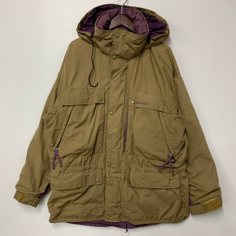 【現状渡し品】【メンズ】 TIMBERLAND ティンバーランド 90S FIELD MOUNTAIN JACKET フィールド マウンテン ジャケット アウター 146-260526-ya-01-izu サイズ：M カラー：KHAKI×PURPLE 万代Net店