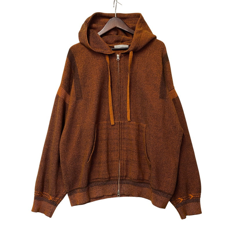 【中古品】【メンズ】 YASHIKI ヤシキ YSK-26SS-KN01 26SS SENSHUN ZIP HOODIE 浅春 ジップ フーディー トップス 長袖 147-260518-cs-07-izu サイズ：2 カラー：オレンジ系 万代Net店
