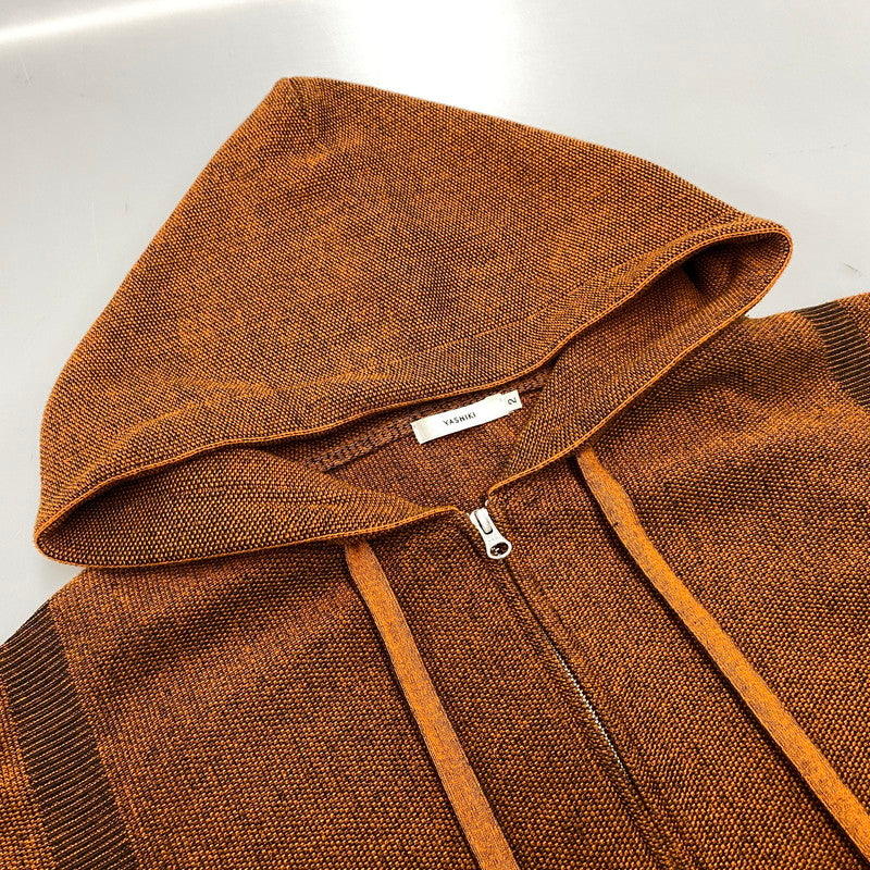 【中古品】【メンズ】 YASHIKI ヤシキ YSK-26SS-KN01 26SS SENSHUN ZIP HOODIE 浅春 ジップ フーディー トップス 長袖 147-260518-cs-07-izu サイズ：2 カラー：オレンジ系 万代Net店
