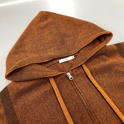 【中古品】【メンズ】 YASHIKI ヤシキ YSK-26SS-KN01 26SS SENSHUN ZIP HOODIE 浅春 ジップ フーディー トップス 長袖 147-260518-cs-07-izu サイズ：2 カラー：オレンジ系 万代Net店
