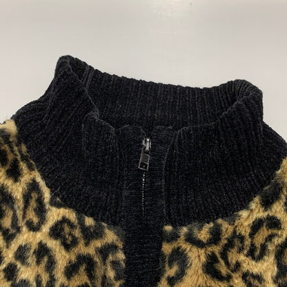 【中古品】【メンズ】 LISA INTERNATIONAL リサ インターナショナル LEOPARD DRIVER’S KNIT レオパード ドライバーズ ニット トップス 長袖 146-260526-ya-02-izu サイズ：L カラー：マルチ 万代Net店