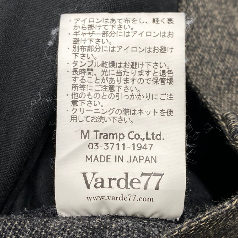 【中古品】【メンズ】 VARDE77 バルデセブンティセブン VR21AW-SD-PT02 逆襲 WIDE PANTS ワイド パンツ ボトムス 151-260519-kh-12-izu サイズ：ONE SIZE カラー：チャコール系 万代Net店