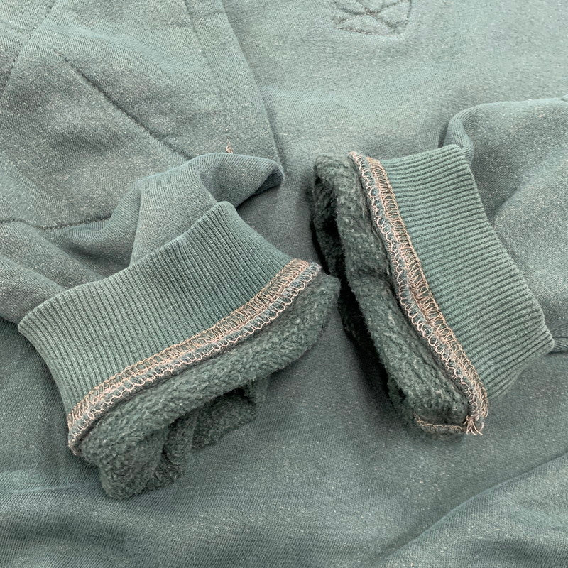 【中古品】【メンズ】 COLUMBIA コロンビア XM6564 HALF ZIP ELBOWPATCH SWEAT SHIRT ハーフジップ エルボーパッチ スウェットシャツ トップス 長袖 144-260526-ya-03-izu サイズ：L カラー：GREEN 万代Net店