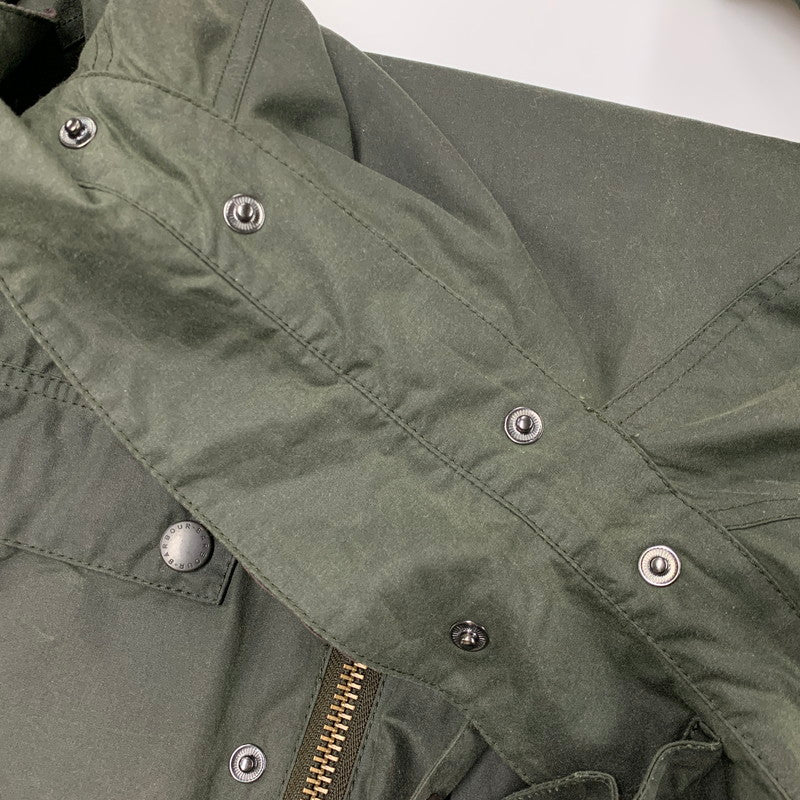 【中古品】【メンズ】 BARBOUR バーブァー MWX0464SG91 SL SPEY OILED JACKET スペイ オイルド ジャケット アウター 144-260518-kh-03-izu サイズ：38 カラー：カーキ 万代Net店