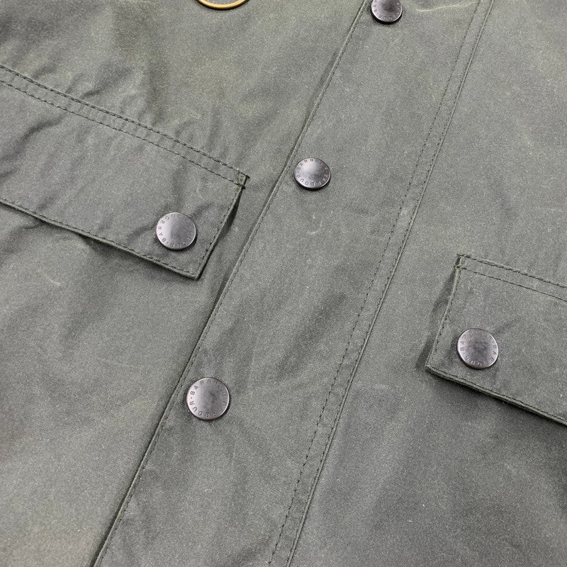 【中古品】【メンズ】 BARBOUR バーブァー MWX0464SG91 SL SPEY OILED JACKET スペイ オイルド ジャケット アウター 144-260518-kh-03-izu サイズ：38 カラー：カーキ 万代Net店