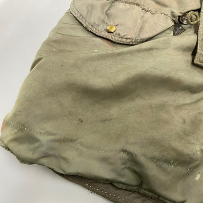 【現状渡し品】【メンズ】 U.S.AIR FORCE ユーエスエアフォース COYOTE FUR CONMAR ZIP コヨーテファー コンマ―ジップ 黒タグ SKYLINE CLOTHING社製 60S N-3B FLIGHT JACKET フライト ジャケット アウター 146-260518-cs-10-izu サイズ：不明 カラー：カーキ 万代Net店