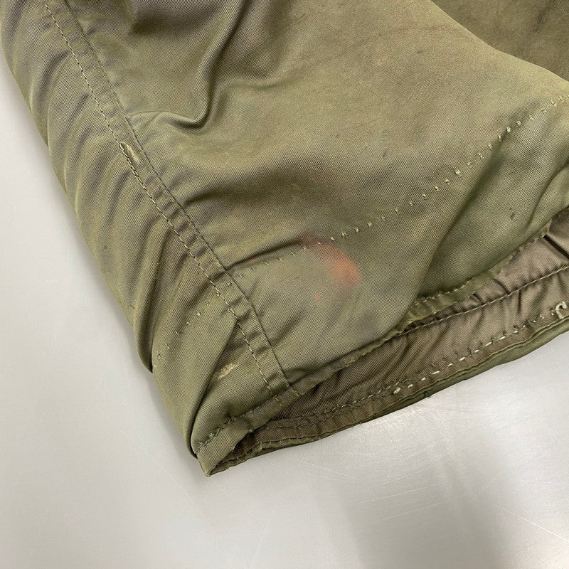 【現状渡し品】【メンズ】 U.S.AIR FORCE ユーエスエアフォース COYOTE FUR CONMAR ZIP コヨーテファー コンマ―ジップ 黒タグ SKYLINE CLOTHING社製 60S N-3B FLIGHT JACKET フライト ジャケット アウター 146-260518-cs-10-izu サイズ：不明 カラー：カーキ 万代Net店