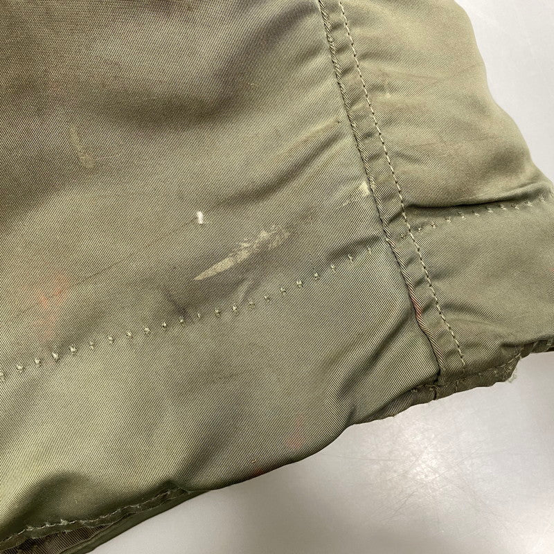 【現状渡し品】【メンズ】 U.S.AIR FORCE ユーエスエアフォース COYOTE FUR CONMAR ZIP コヨーテファー コンマ―ジップ 黒タグ SKYLINE CLOTHING社製 60S N-3B FLIGHT JACKET フライト ジャケット アウター 146-260518-cs-10-izu サイズ：不明 カラー：カーキ 万代Net店