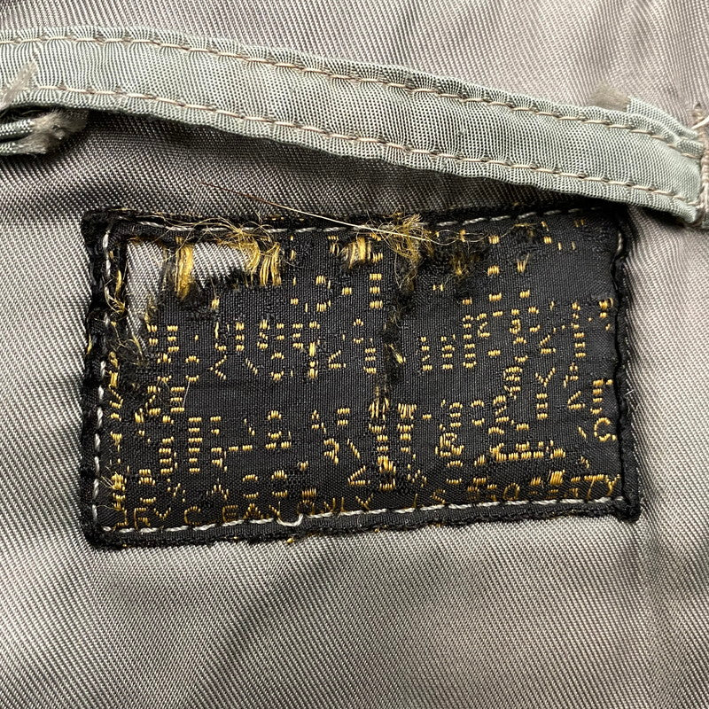 【現状渡し品】【メンズ】 U.S.AIR FORCE ユーエスエアフォース COYOTE FUR CONMAR ZIP コヨーテファー コンマ―ジップ 黒タグ SKYLINE CLOTHING社製 60S N-3B FLIGHT JACKET フライト ジャケット アウター 146-260518-cs-10-izu サイズ：不明 カラー：カーキ 万代Net店