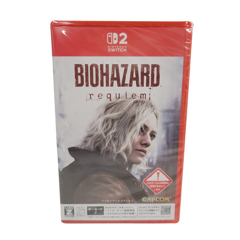 【中古美品】 【未開封】【ゲーム】バイオハザード レクイエム CERO区分_Z 18歳以上対象 Nintendo Switch 2 任天堂 スイッチ2 ソフト 029-260519-as-02-izu 万代Net店