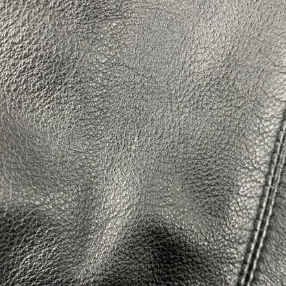 【中古品】【メンズ】 ST.JOHN'SBAY セントジョンズベイ LEATHER JACKET レザージャケット アウター 146-260519-as-10-izu サイズ：L カラー：ブラック 万代Net店