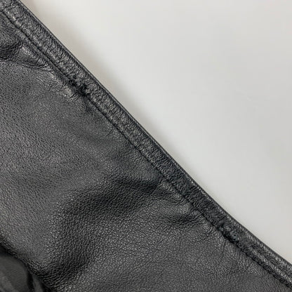 【中古品】【メンズ】 ST.JOHN'SBAY セントジョンズベイ LEATHER JACKET レザージャケット アウター 146-260519-as-10-izu サイズ：L カラー：ブラック 万代Net店