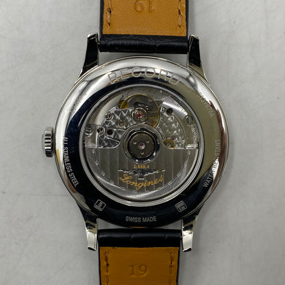 【中古品】【メンズ/レディース】 LONGINES ロンジン L2.820.4.56.2 RECORD AUTOMATIC DATE WATCH レコード オートマチック デイト ウォッチ 腕時計 195-260520-cs-14-izu カラー：ブラック×シルバー 万代Net店
