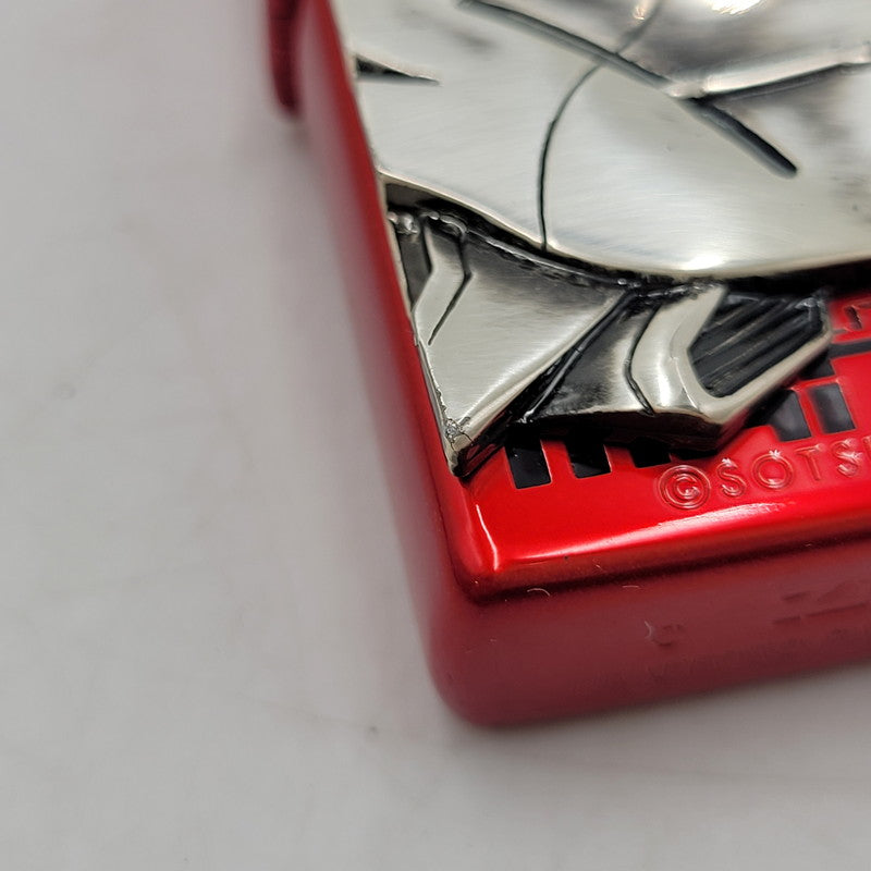 【中古品】【メンズ/レディース】 ZIPPO ジッポ MOBILE SUIT GUNDAM ONE YEAR WAR VERSION 3 OIL LIGHTER 機動戦士ガンダム シャア専用ゲルググ オイルライター 喫煙具 206-260522-as-02-izu カラー：レッド 万代Net店