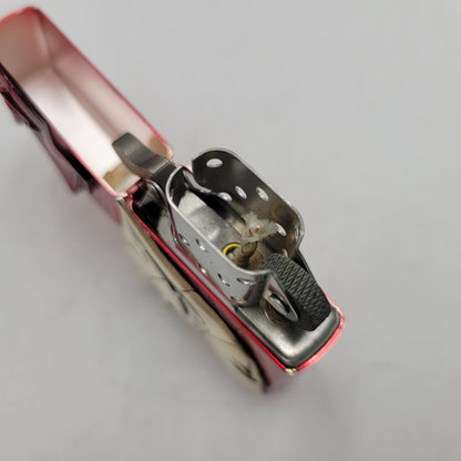 【中古品】【メンズ/レディース】 ZIPPO ジッポ MOBILE SUIT GUNDAM ONE YEAR WAR VERSION 3 OIL LIGHTER 機動戦士ガンダム シャア専用ゲルググ オイルライター 喫煙具 206-260522-as-02-izu カラー：レッド 万代Net店