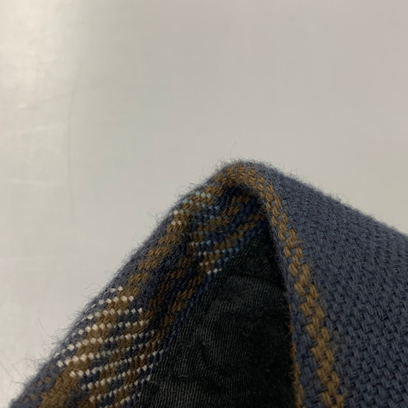 【中古品】【メンズ】 WORKERS ワーカーズ HEAVY CHECK SHIRT ヘビー チェック シャツ トップス 長袖 145-260714-cs-13-izu サイズ：17 1/2 カラー：ブルー 万代Net店