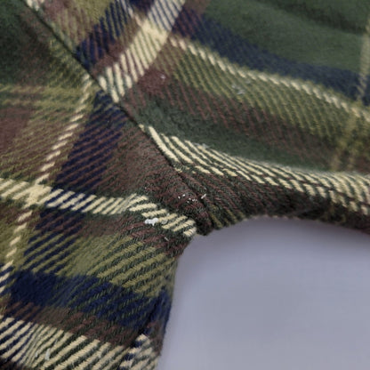 【中古品】【メンズ】 ORVIS オービス HEAVY CHECK SHIRT ヘビー チェックシャツ 長袖 146-260610-as-12-izu サイズ：M カラー：グリーン系 万代Net店