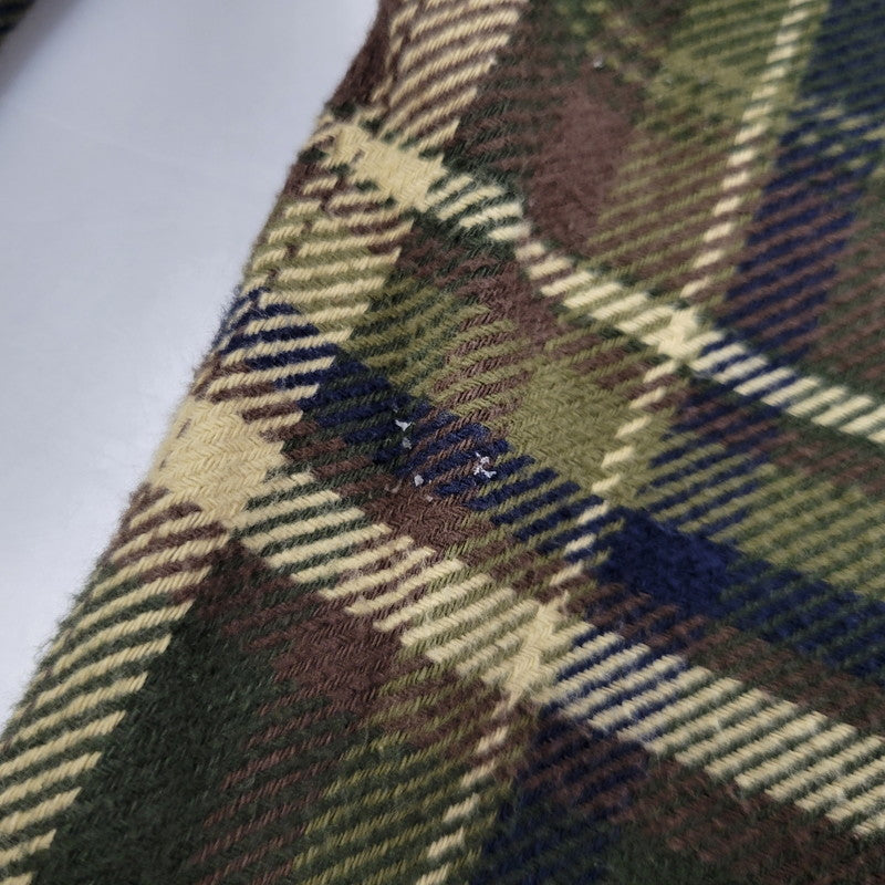 【中古品】【メンズ】 ORVIS オービス HEAVY CHECK SHIRT ヘビー チェックシャツ 長袖 146-260610-as-12-izu サイズ：M カラー：グリーン系 万代Net店