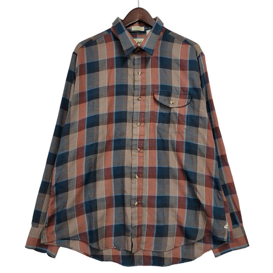 【中古品】【メンズ】 Lee リー MADRAS CHECK LS SHIRT マドラスチェック ロングスリーブ シャツ 長袖 146-260610-as-13-izu サイズ：XL カラー：マルチカラー 万代Net店