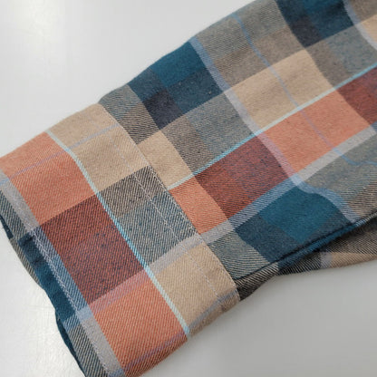 【中古品】【メンズ】 Lee リー MADRAS CHECK LS SHIRT マドラスチェック ロングスリーブ シャツ 長袖 146-260610-as-13-izu サイズ：XL カラー：マルチカラー 万代Net店