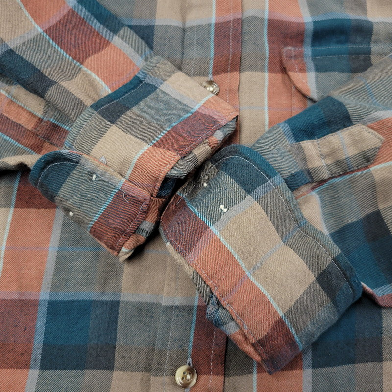 【中古品】【メンズ】 Lee リー MADRAS CHECK LS SHIRT マドラスチェック ロングスリーブ シャツ 長袖 146-260610-as-13-izu サイズ：XL カラー：マルチカラー 万代Net店