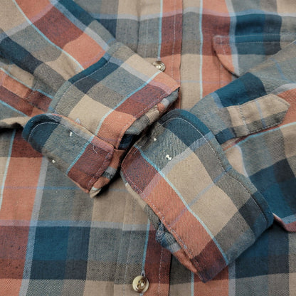 【中古品】【メンズ】 Lee リー MADRAS CHECK LS SHIRT マドラスチェック ロングスリーブ シャツ 長袖 146-260610-as-13-izu サイズ：XL カラー：マルチカラー 万代Net店