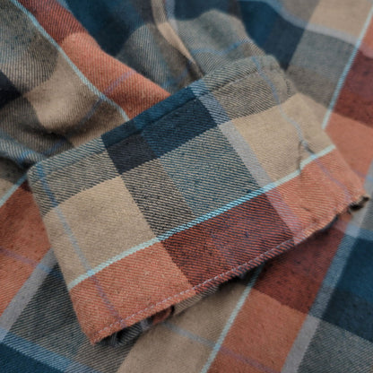 【中古品】【メンズ】 Lee リー MADRAS CHECK LS SHIRT マドラスチェック ロングスリーブ シャツ 長袖 146-260610-as-13-izu サイズ：XL カラー：マルチカラー 万代Net店